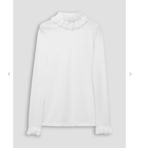 Acheval Pampa Ruffle Long Sleeve Top